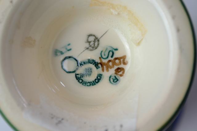 Moorcroft Ivory Bell Vase 2004.