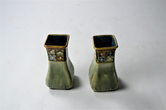 A Pair of Royal Doulton Lambeth 1912-1956.