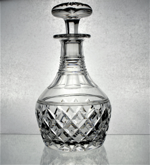 20th Century Cut Glass Decanter