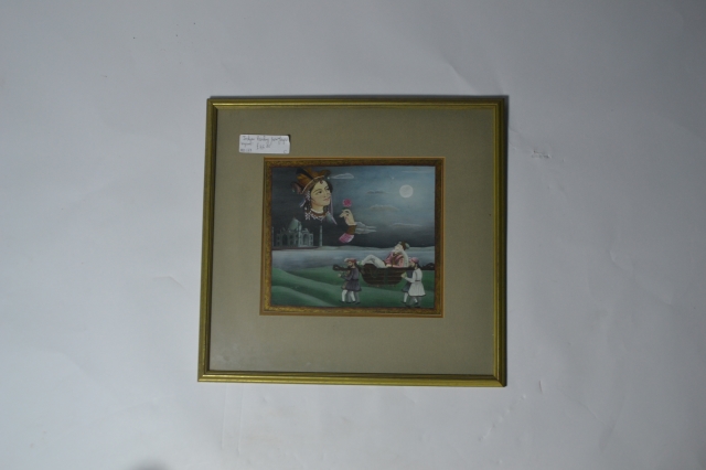 Indian Watercolour Painting from Jaipur.