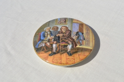 'Dr Johnson' Prattware Pot Lid