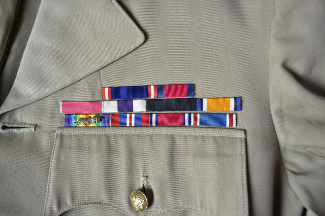 Late Second World War Lieutenant Colonel's  KD with Ribbons.