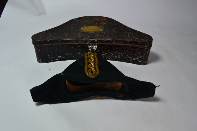 Naval Bicorn in Box [Early 20th Century].
