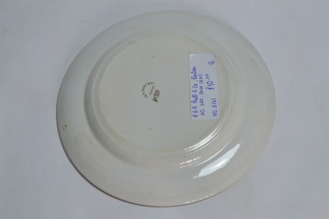 Prattware Plate abt 1850.