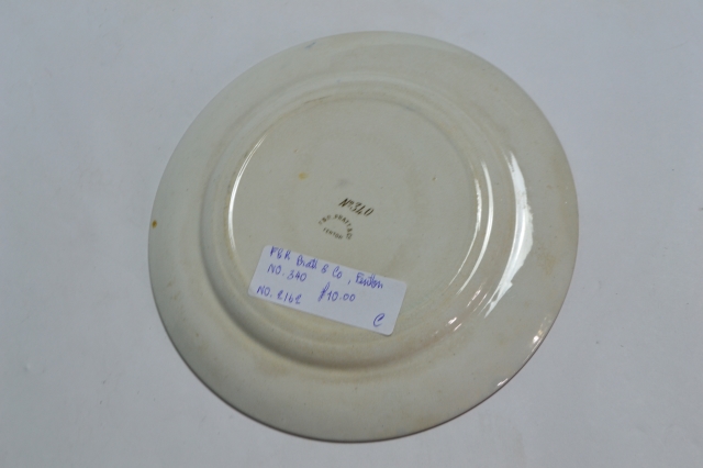 Prattware Plate abt 1850.