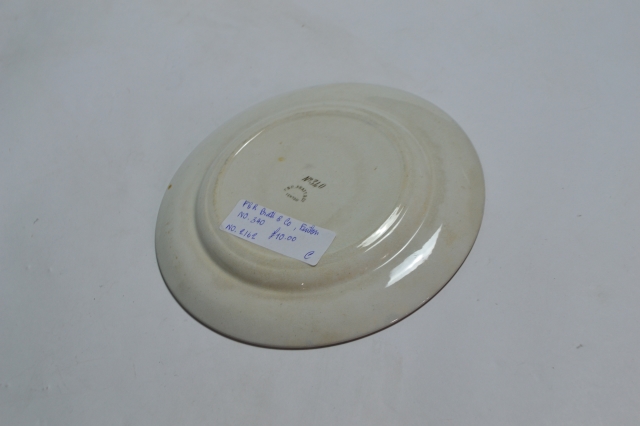 Prattware Plate abt 1850.