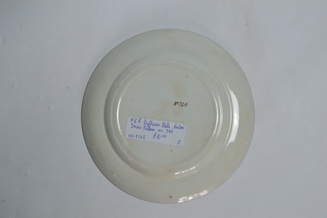 Prattware Plate abt 1850.