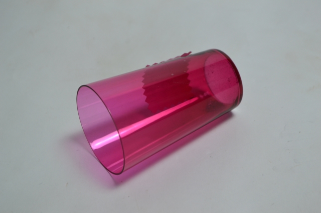 19th Century Cranberry Tumbler