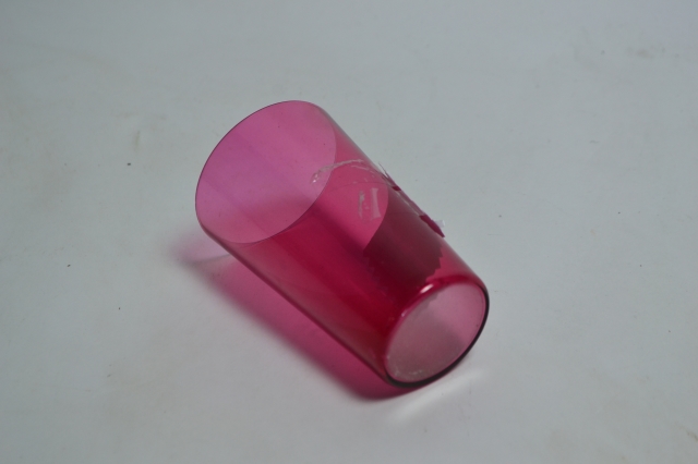 19th Century Cranberry Tumbler