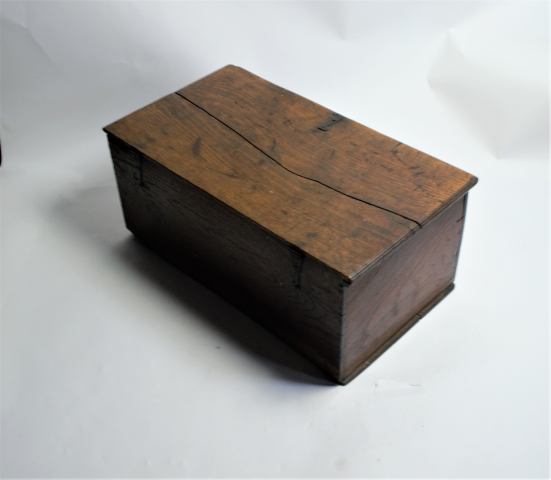 Early 19th Century Welsh Oak Bible Box
