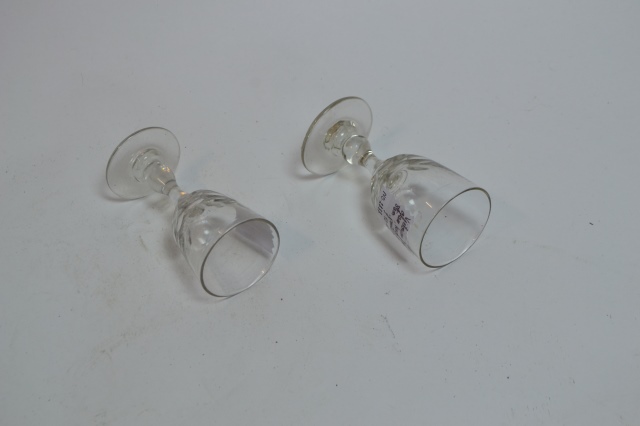 A Pair of Victorian Drinking Glass