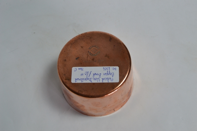 War Department Medical Copper Bowl.