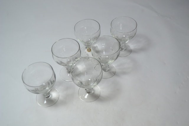 Set of Six Georgian Style Rummers