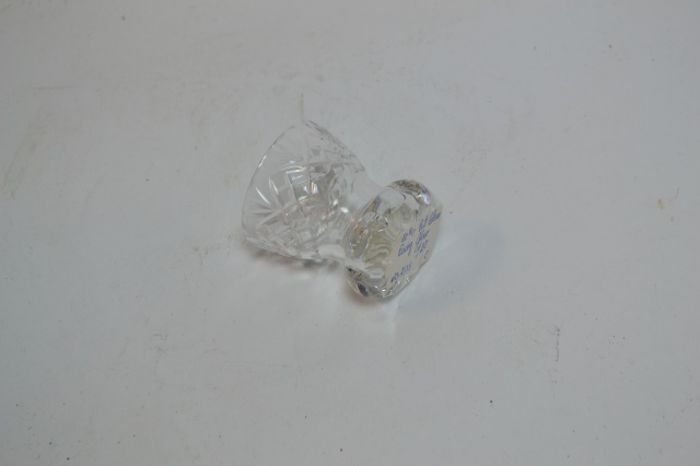 20th Century Firing Glass