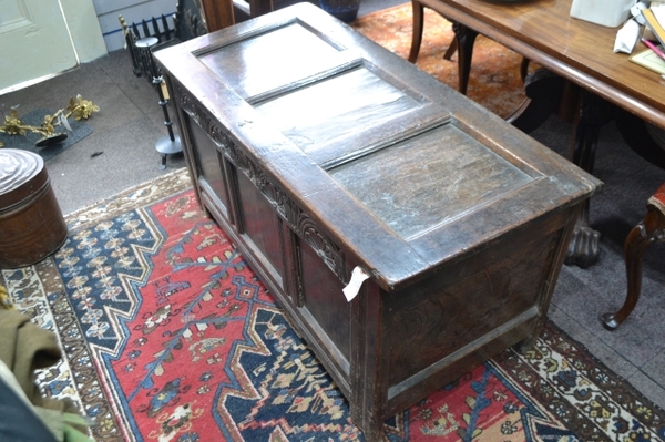 18th Century Country Oak Coffer