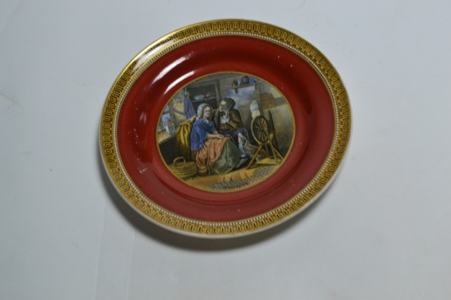 Small Prattware Plate.