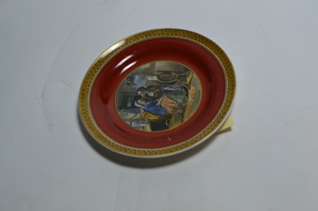 Small Prattware Plate.