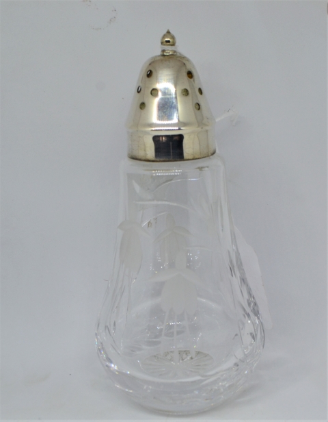 Stuart Crystal Sugar Sifter.