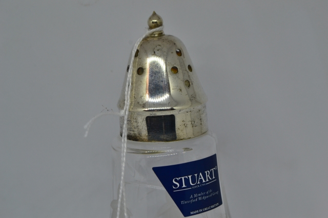 Stuart Crystal Sugar Sifter.