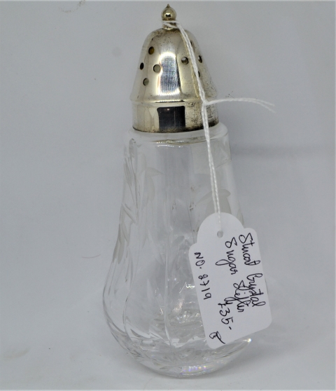 Stuart Crystal Sugar Sifter.
