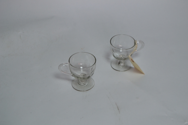 Pair of Custard Glasses.