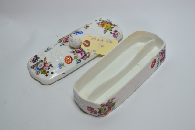 19th Century Tooth Brush Holder.