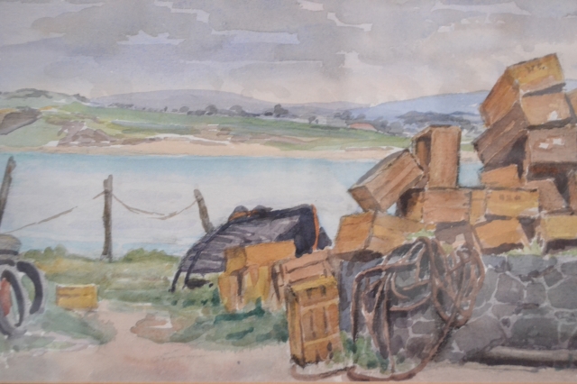 Watercolour by Anita Primrose.