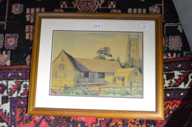 Watercolour by Anita Primrose.