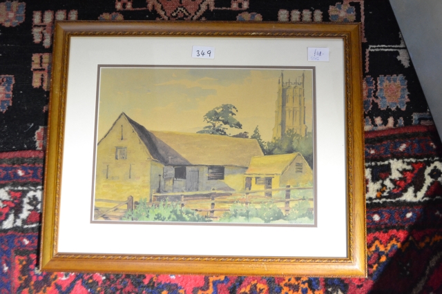 Watercolour by Anita Primrose.