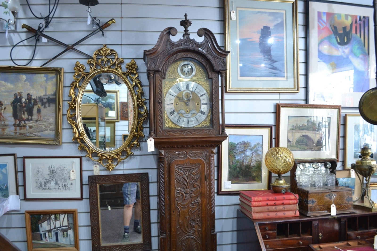 8 Day Musical Longcase Clock