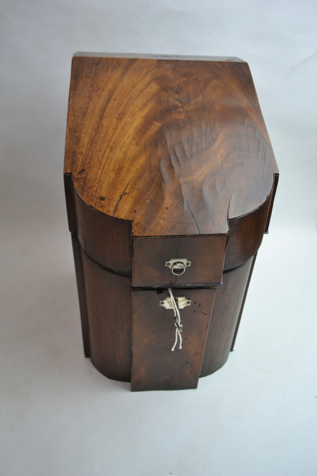 18th century cutlery box converted to wine box