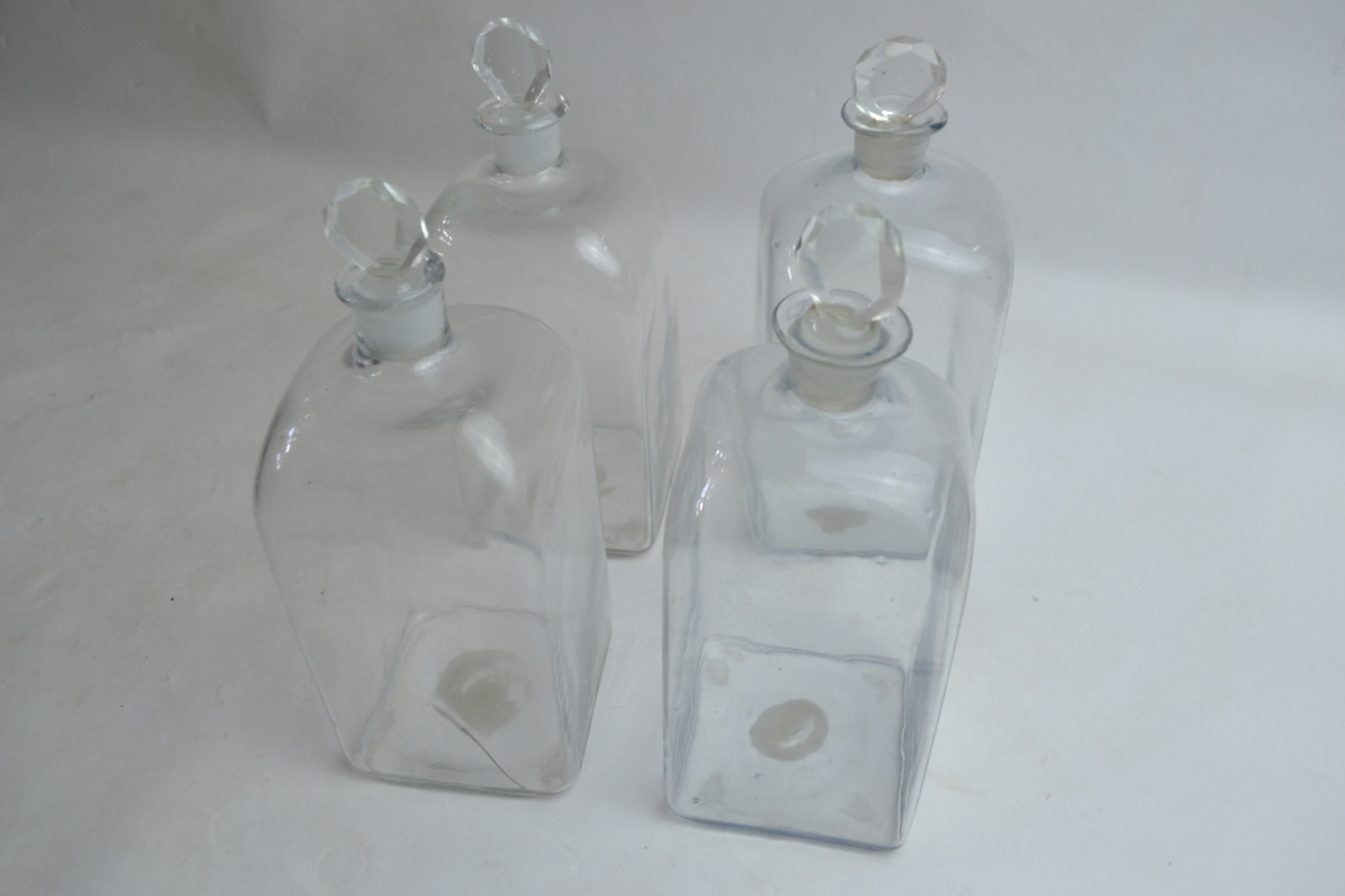 18th century cutlery box converted to wine box