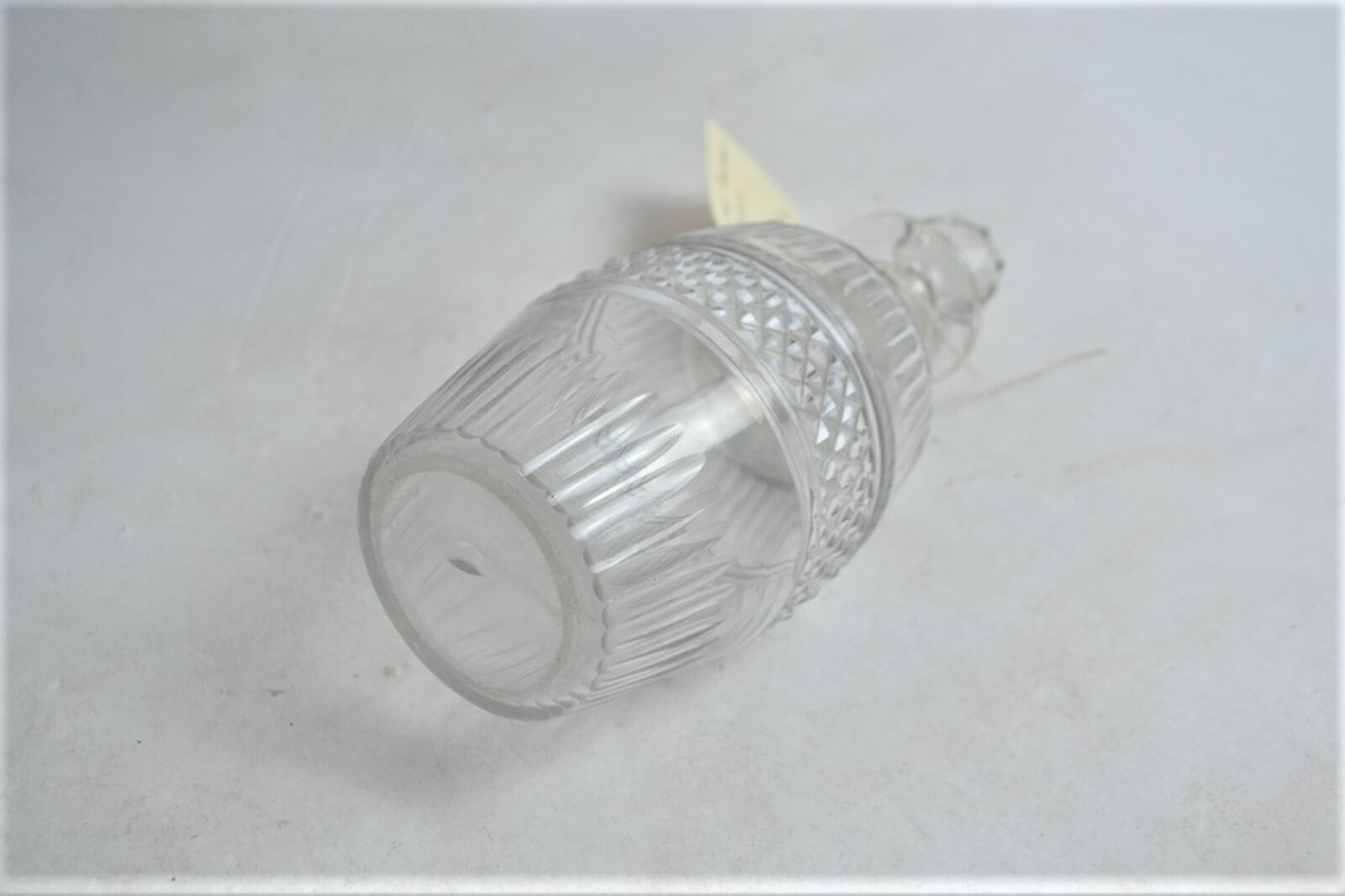 Barrel Shape Victorian Spirit Decanter