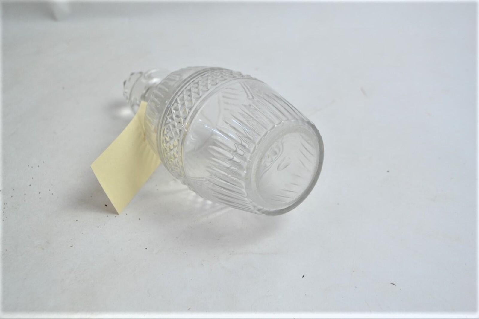 Barrel Shape Victorian Spirit Decanter