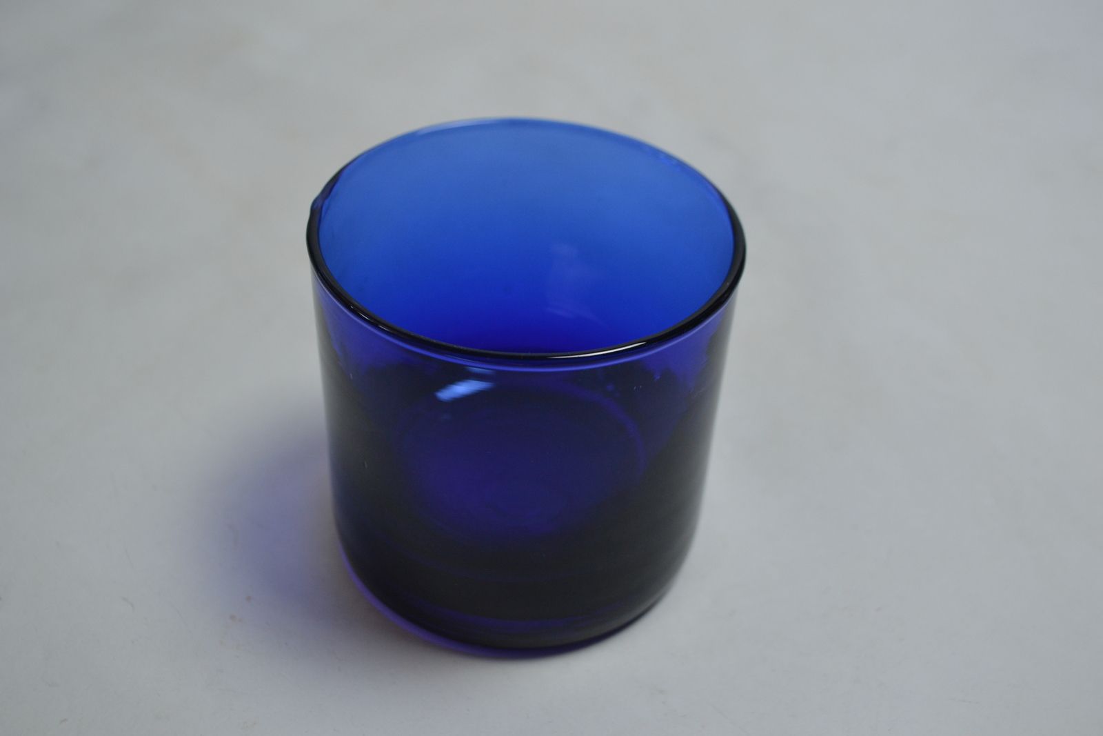 20th c. Bristol Blue Tumbler