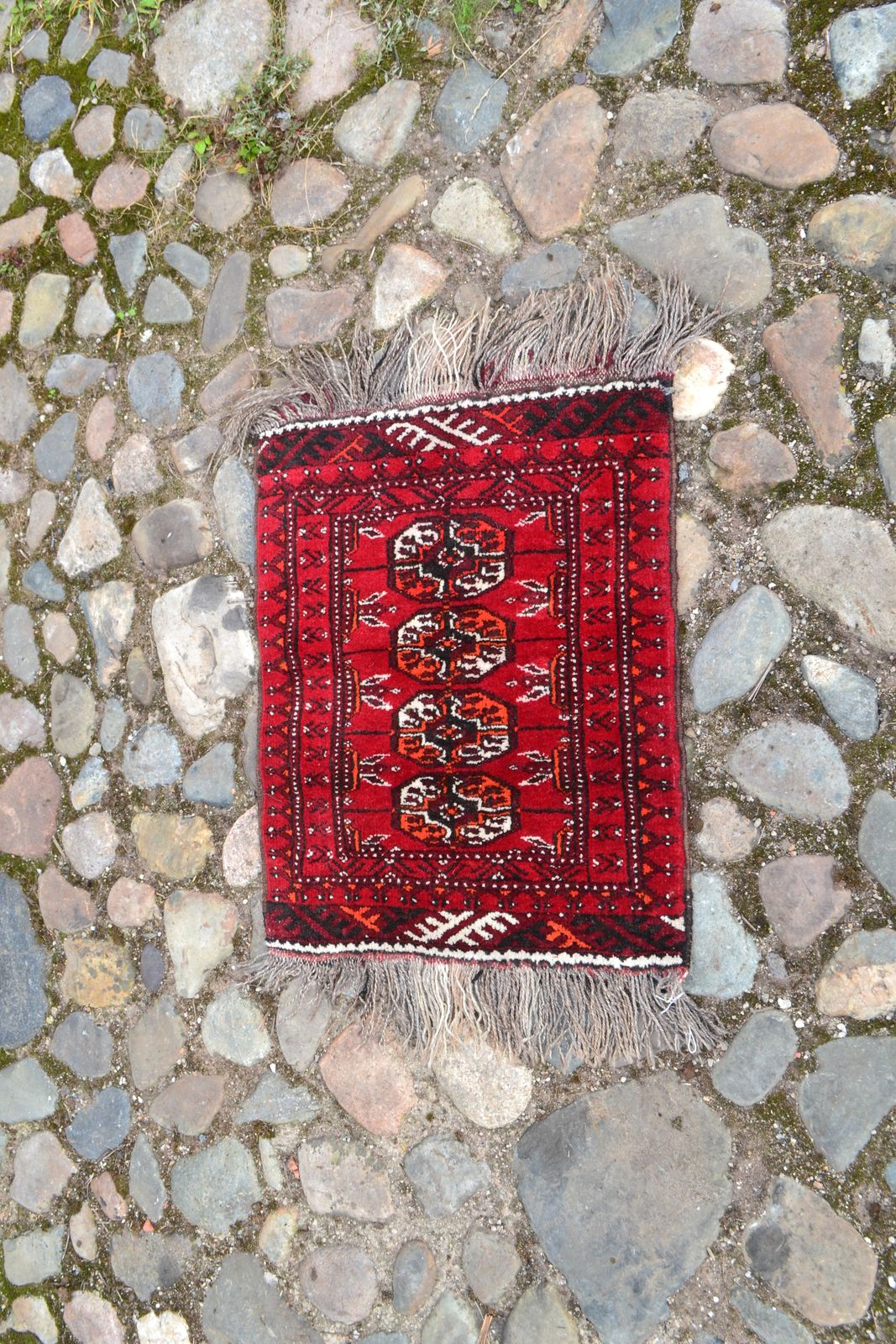 A Bokhara Pattern Prayer Mat