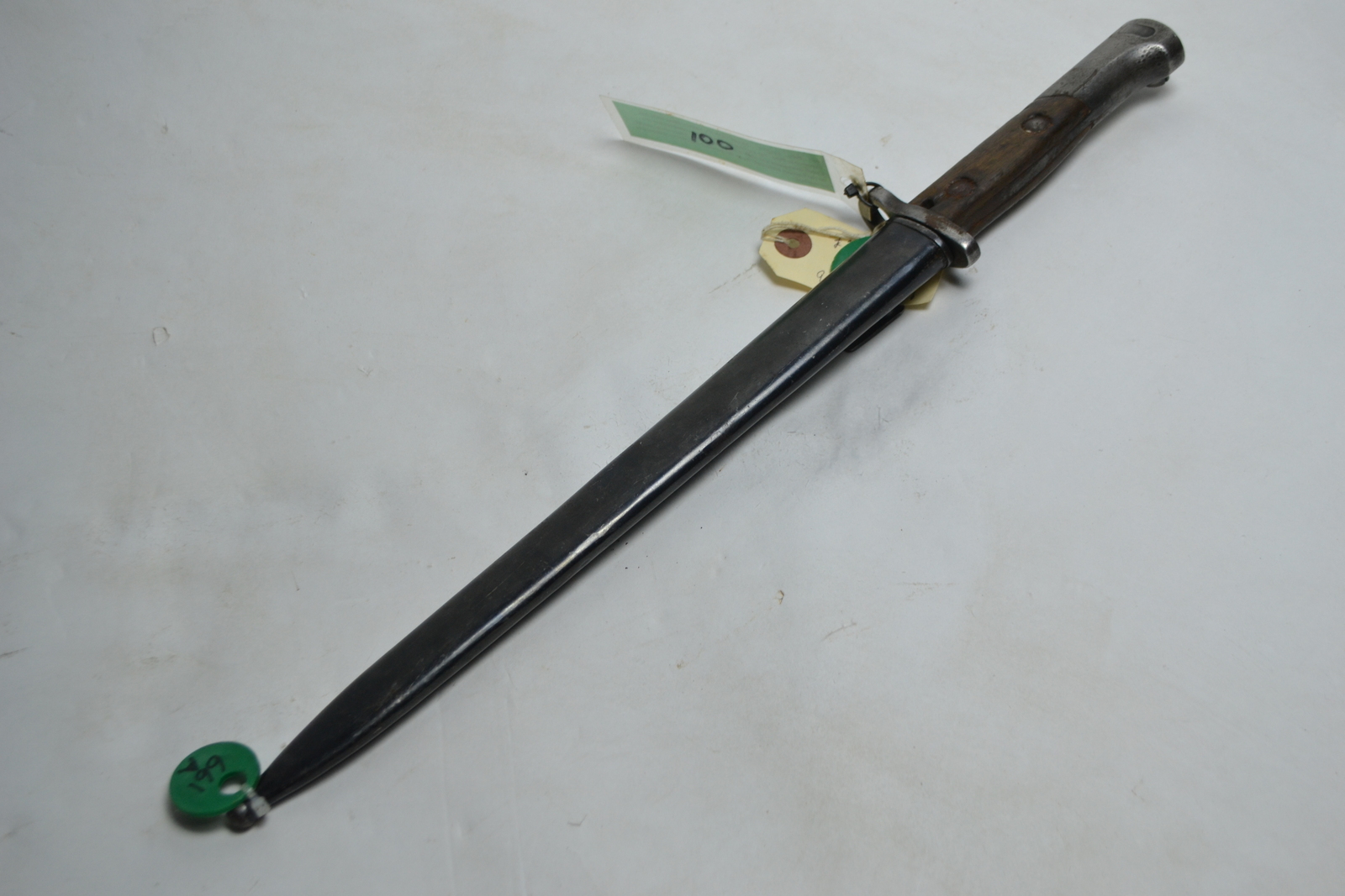 A Peruvian 1935 Mauser Bayonet.