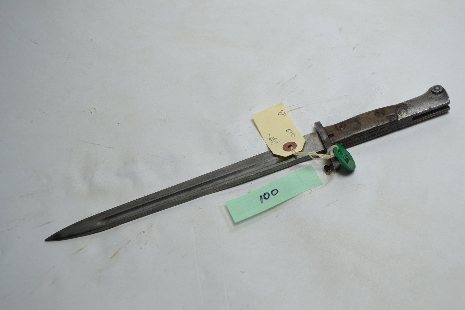 A Peruvian 1935 Mauser Bayonet.