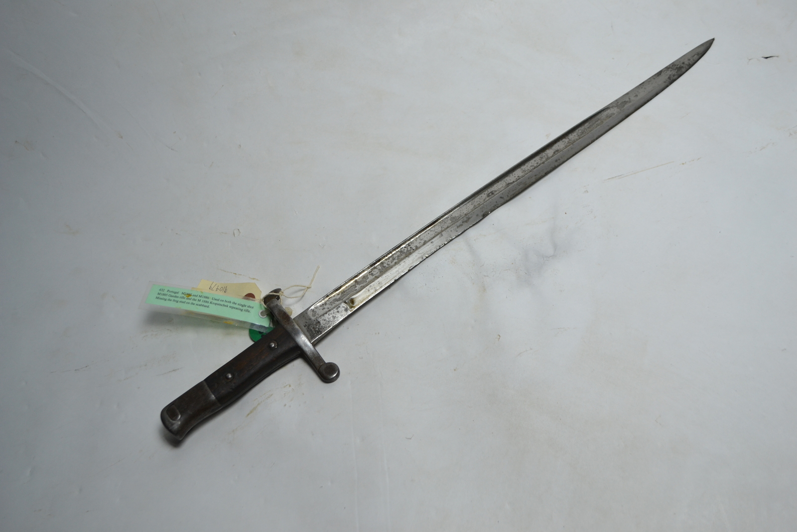 Portuguese Bayonet for the M1885 and M1886,