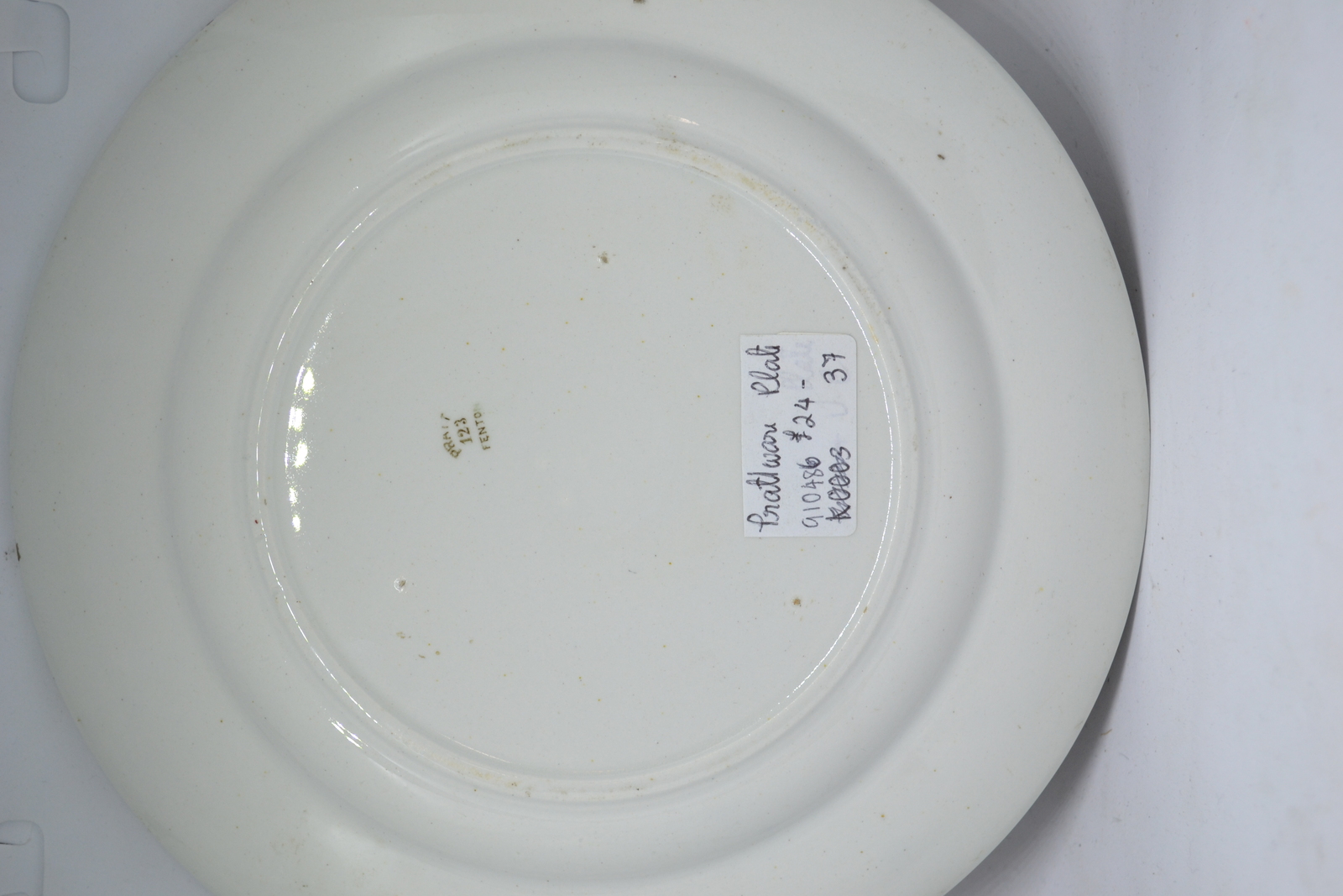Prattware Plate