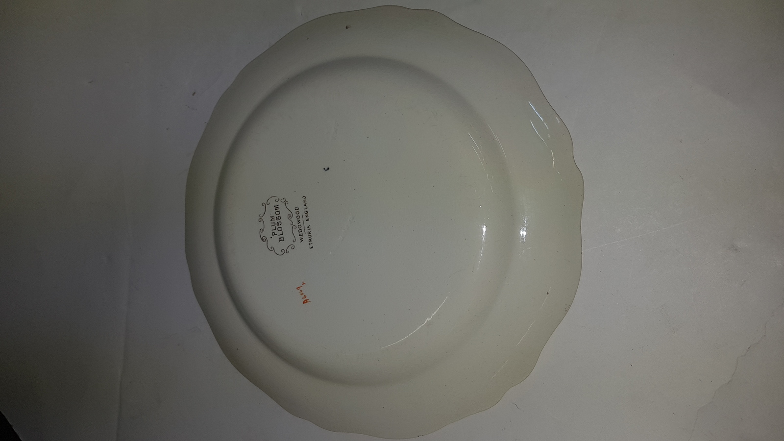 19th C Wedgewood Plate Circa. 1907