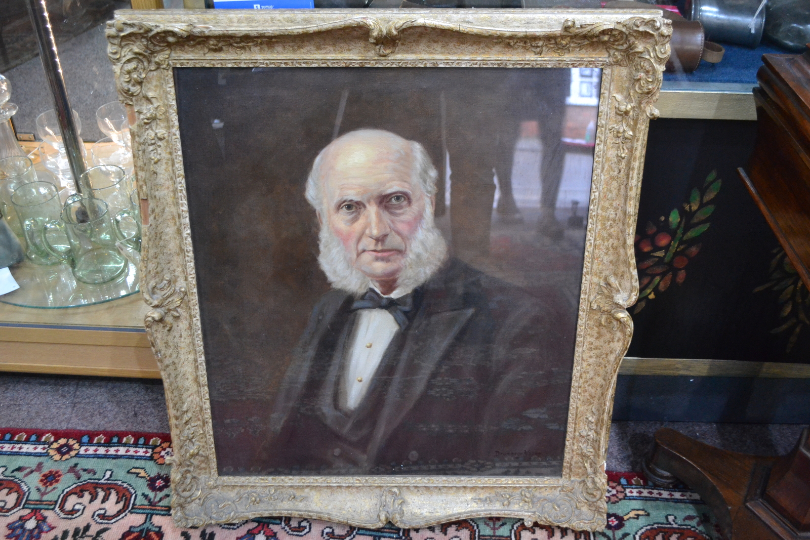 Edward Drummond Young Oil On Canvas