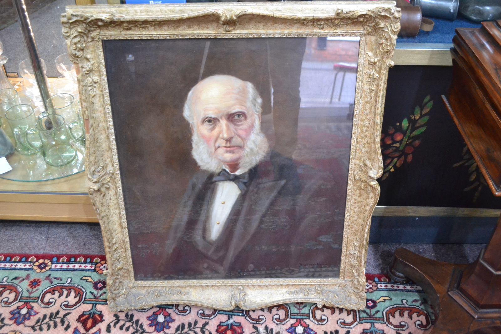 Edward Drummond Young Oil On Canvas