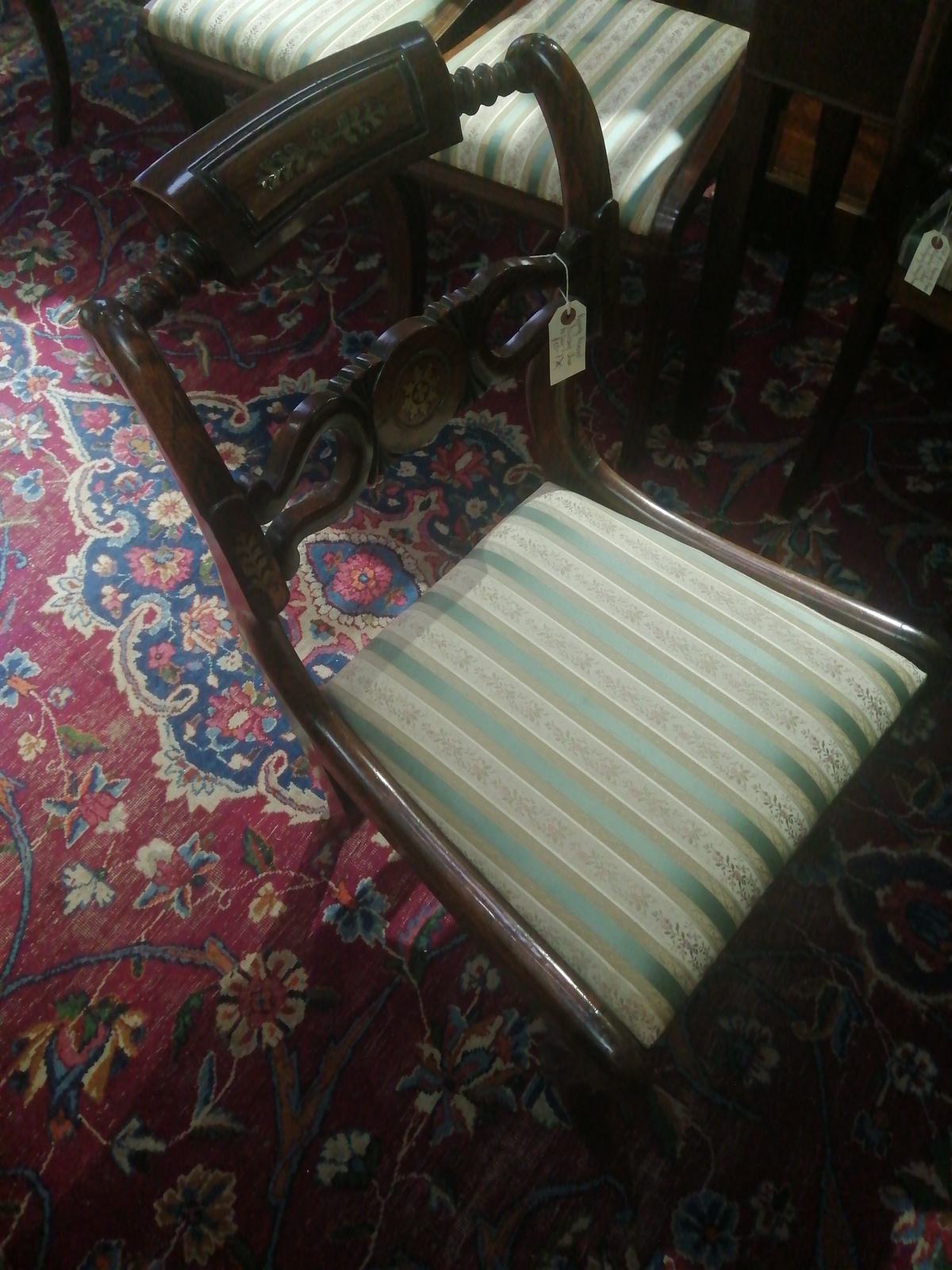 Pair Of Regency Rosewood Chairs.