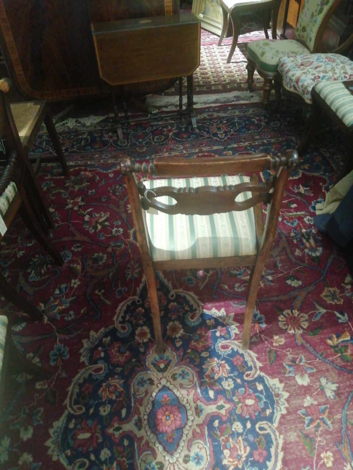 Pair Of Regency Rosewood Chairs.