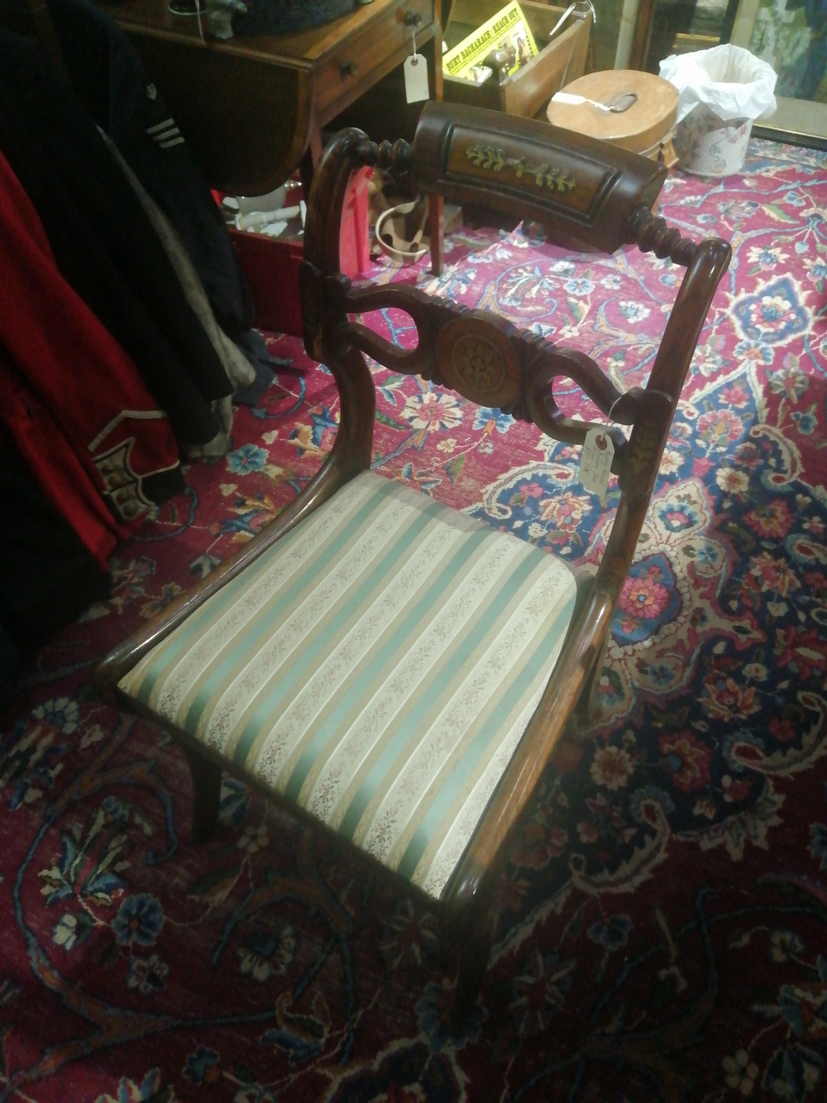 Pair Of Regency Rosewood Chairs.