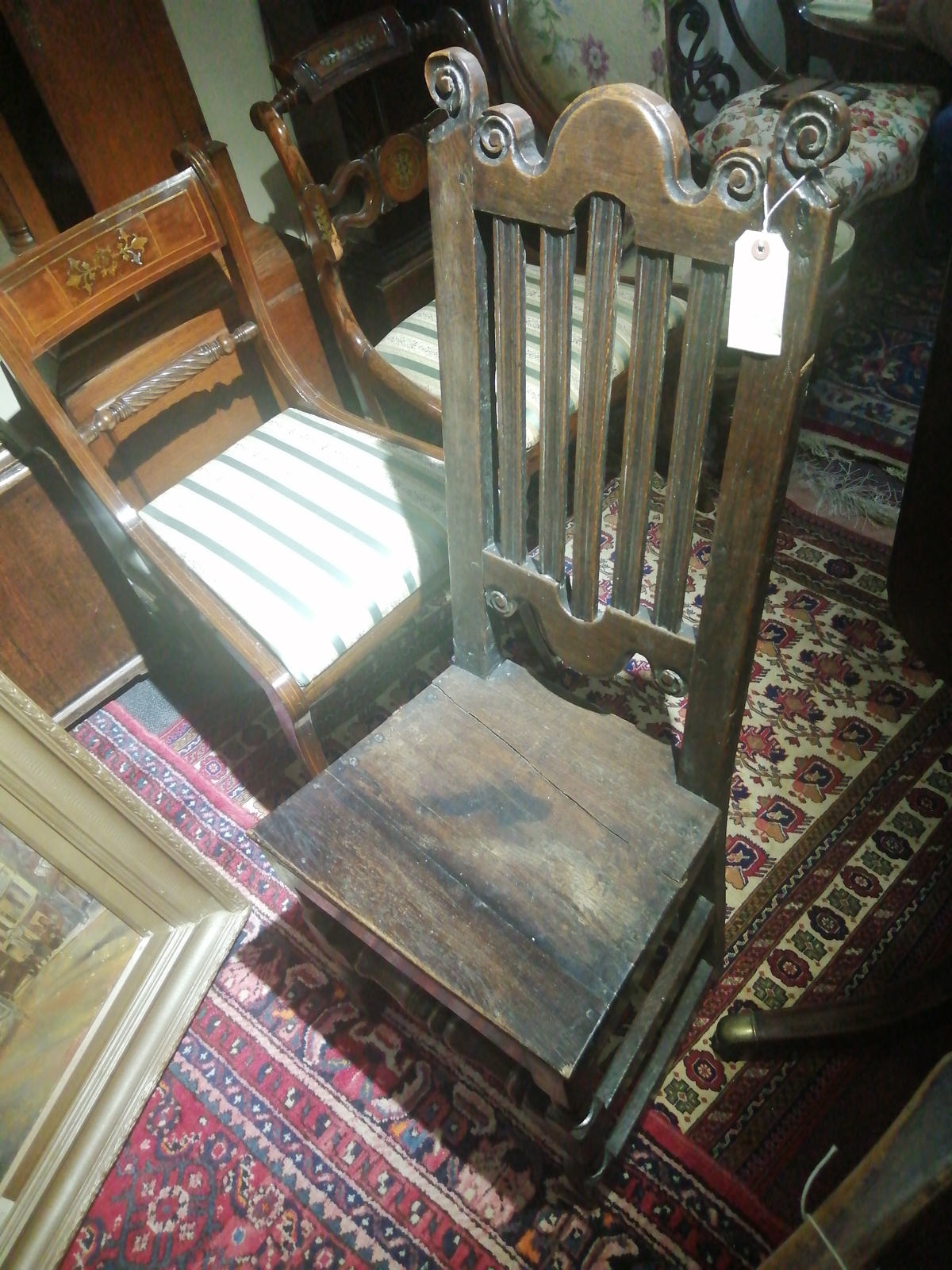 17th Century Oak Dining Chair