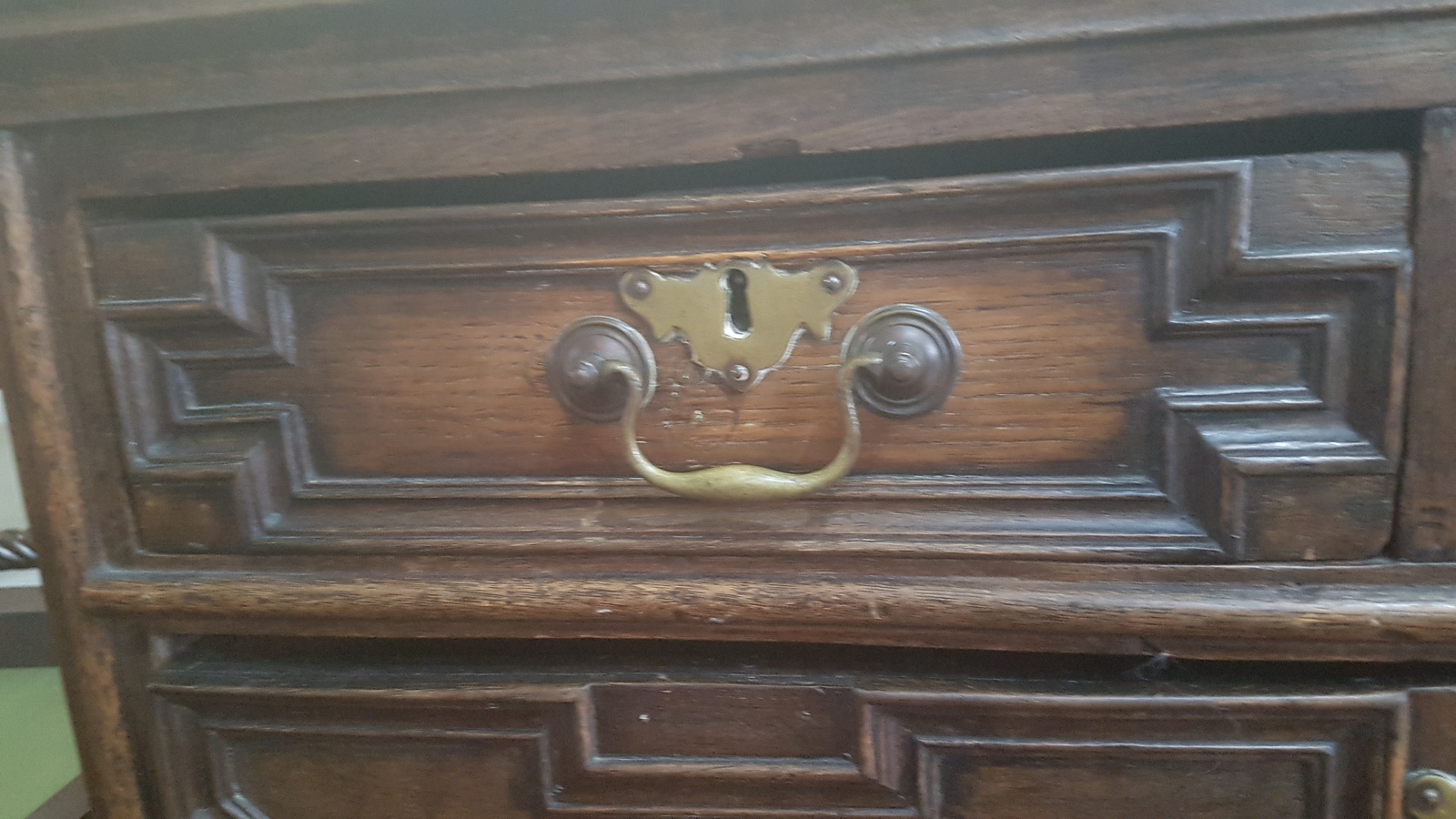 William And Mary Period Oak Chest