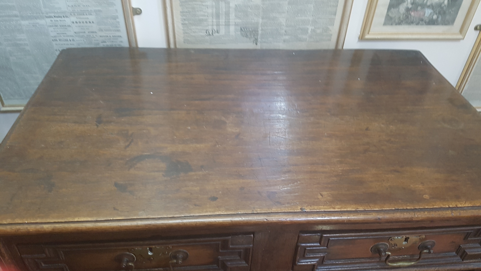 William And Mary Period Oak Chest