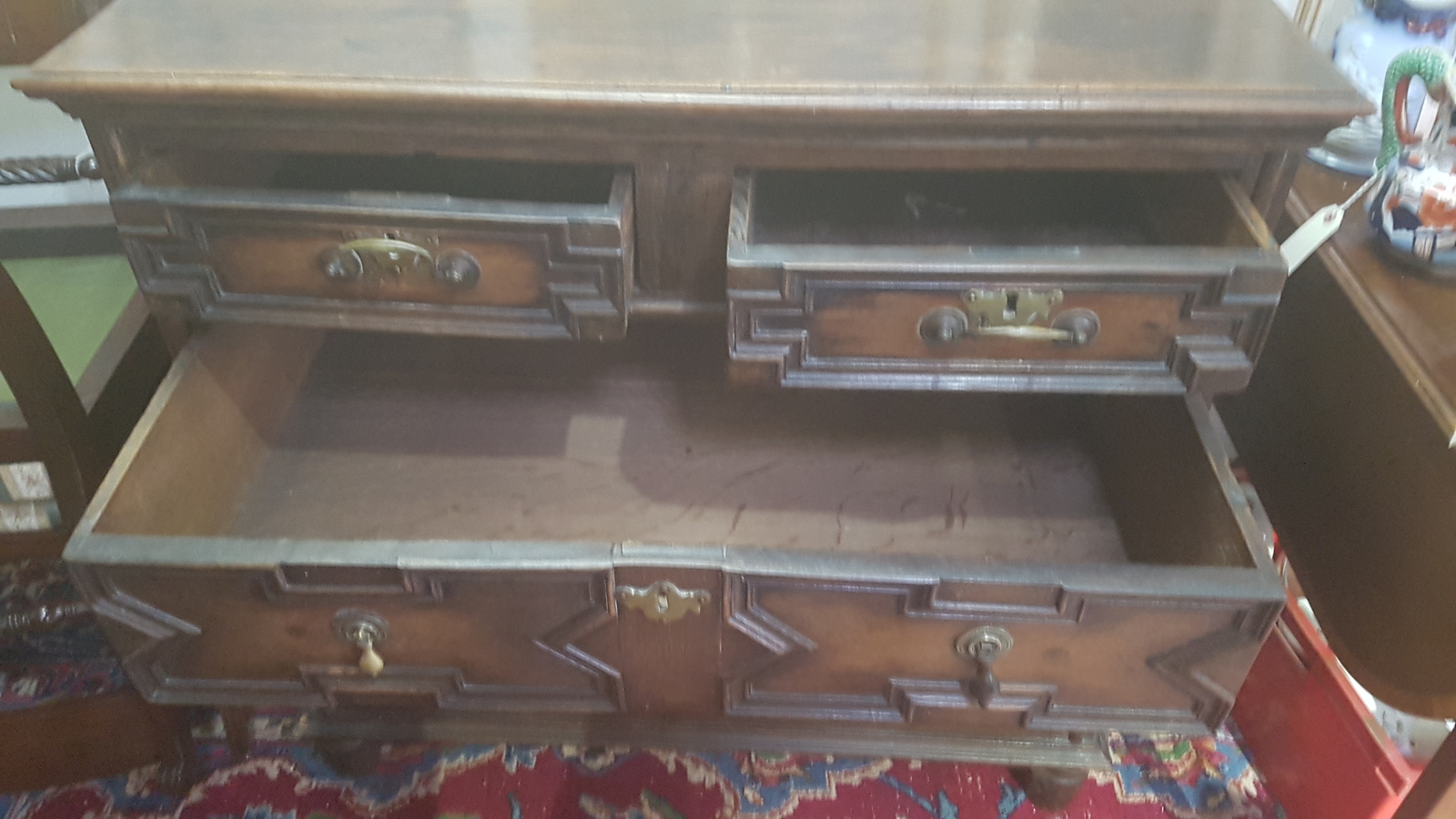 William And Mary Period Oak Chest